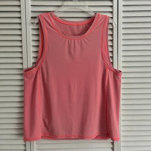Lululemon Sole Training Tank top pink fits size 8 rare